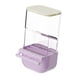 thumbnail image 5 of Comedero automático para pájaros sin ensuciar, comedero para loros con percha, jaula a prueba de fugas, accesorios para cacatúas, periquitos, cotorras violeta, 5 of 10