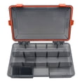 thumbnail image 4 of Caja de pesca señuelo portátil impermeable cebo gancho cajas herramienta (grande) rojo, 4 of 5
