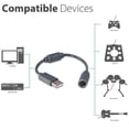 thumbnail image 3 of Breakaway USB Cable Lead for Xbox 360 Wired Controller, 3 of 5