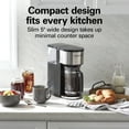 thumbnail image 4 of Hamilton Beach 7-in-1 Coffee Maker, Barista Coffee Machine, Black and Stainless, 4 of 12