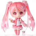 thumbnail image 1 of ORUYROP Sakura Miku Nendoroid Anime Action Figure Cartoon Character Model Doll Toy Multicolour & Collection & Gift, 1 of 7