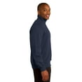 thumbnail image 2 of Sport-Tek 1/4 Zip Sweatshirt (ST253) True Navy, 4XL, 2 of 3