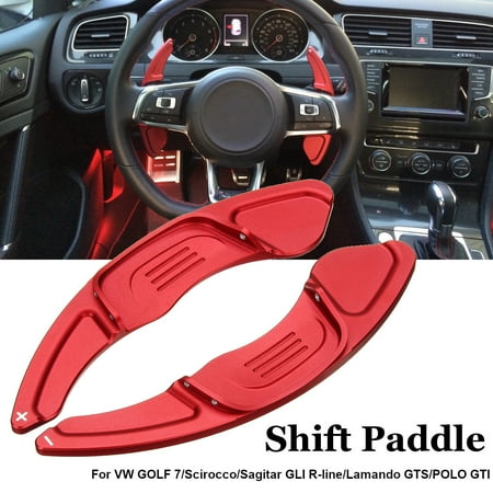 For VW GOLF 7 TSI GTI R MK7 Scirocco Steering Wheel Shift Paddle Extension  1 (Mk7 Golf R Best Exhaust)