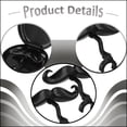 thumbnail image 4 of 2 piezas de bigote con clip para trompetas, trombones, portátiles con caja de almacenamiento, accesorios para instrumentos de metal para músicos de, 4 of 10