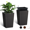Brown, variant on 23"/16" Tall Planter Set of 2, Outdoor&Indoor Planter Pots with Drainage Holes&Water Level Monitor&Inner Bucket,Automatic Watering Black/Brown/White