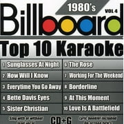 Billboard Top 10 Karaoke: 1980's, Vol. 4