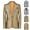 Gold, variant on Mens Metallic Suit Jacket 70s Disco Dance Party Sport Coat Slim Fit One Button Plaid Shiny Wedding Party Blazer Jacket