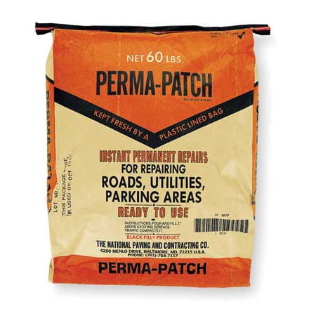 PERMA-PATCH PP-60-C Permanent Pavement Repair, 60 lb., Bag