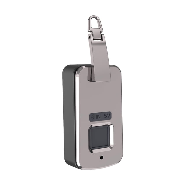 Amdohai Portable Mini Intelligent Fingerprint Lock Cadenas Intelligent pour Valise Sac à Dos
