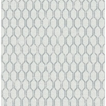 Advantage Elodie Light Grey Geometric Wallpaper