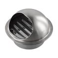 thumbnail image 4 of Stainless Steel Round Bull Nosed External Extractor Wall Vent Outlet, 4 of 9