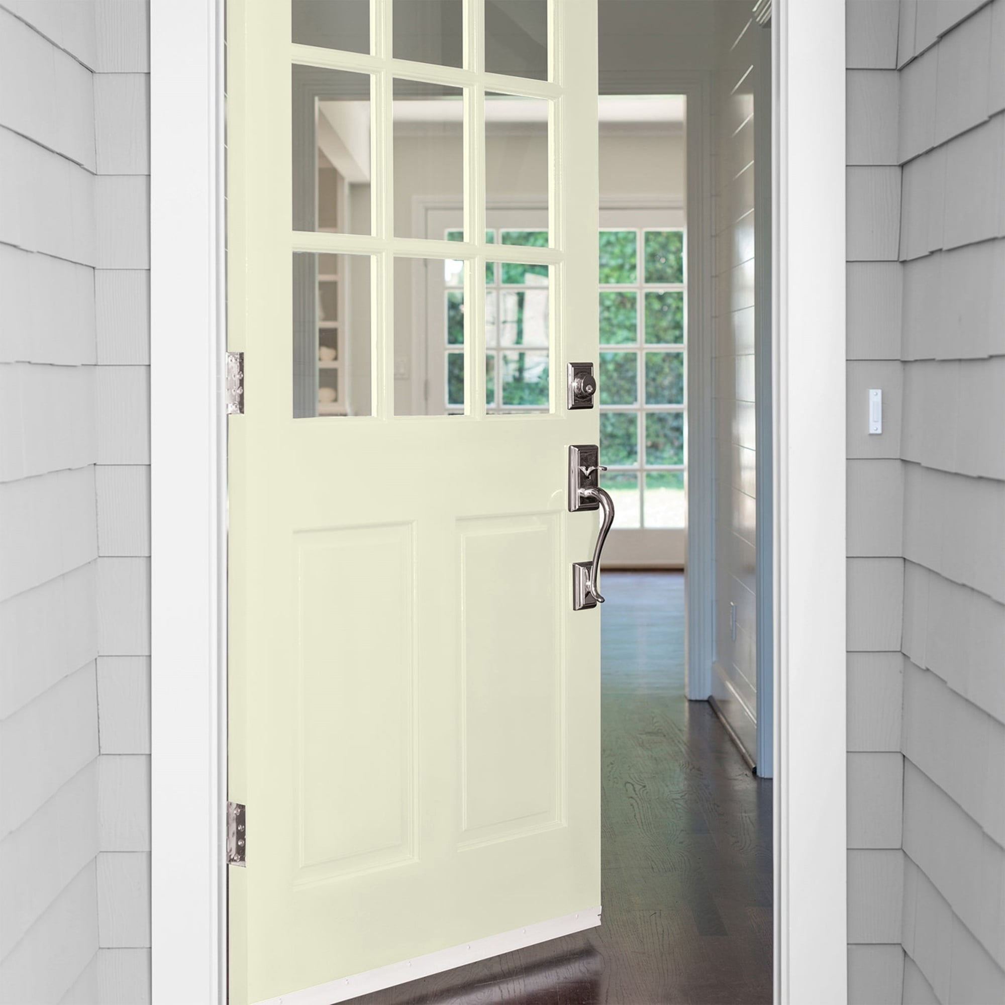 Glidden High Endurance Plus Magical Melon Satin Exterior Paint and Primer, 1 Quart