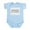 Sky Blue, variant on CafePress - Organist In Training Infant Bodysuit - Baby Light Bodysuit, Size Newborn - 24 Months