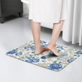 thumbnail image 4 of Pioneer Flower Floral Print Flannel Non Slip Door Rugs,Washable Door Mats Indoor,Decorative Door Mats,Dirt-Resistant and Absorbent Doormat for Entrance,Bedroom,Kitchen,Bathroom,31.5"x17", 4 of 4
