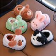 thumbnail image 2 of Zapatillas de algodón para niños, cálidas y gruesas, para invierno, para niños y niñas, para interiores y exteriores, zapatos Mao Mao, bolsa para bebé para el hogar con zapatos de algodón, 2 of 6