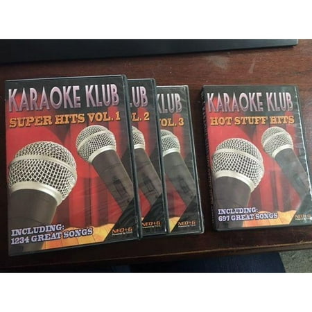 Cdg Pack - KARAOKE KLUB SUPER PACK GUIDE VOCALS & FREE FLASHDRIVE INCLUDED NEO+G CDG