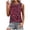 #005 Red, variant on Womens Tank Tops 2026 Summer Tank Top Eyelet Embroidery V Neck Sleevelesst T Shirts Elegant Loose Casual Camisole Vests Tunic Blouses Breathable Fashion Prints Comfy Lounge Vests Daliywear