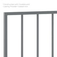 thumbnail image 5 of Modway Tatum Full Metal Headboard in Gray, 5 of 8