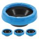 thumbnail image 3 of Bathroom Toilet Sealing Gaskets Toilet Repair Kit Practical Design 11.50X11.50X5.00CM 4Pcs, 3 of 5