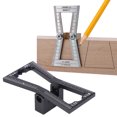 thumbnail image 3 of Dovetail Aluminum Dovetail Joint Scriber Marker Marking Gauge Woodworking Guide Tool, 3 of 7