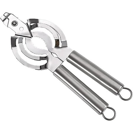 

Heavy Duty Bottle And Jar Opener Multi Function Can Opener Stainless Steel Jar Opener With Handle Solid And Durable Beer Openers For Home Kitchen