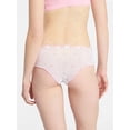 thumbnail image 3 of No Boundaries Mesh and Lace Cheeky Panties, 3-Pack, Women's XS-XXXL, 3 of 7