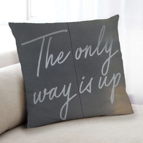 Ahgly Company Quotes Indoor Throw Pillow, 18 inch by 18 inch