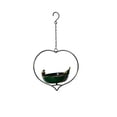 thumbnail image 5 of Tuvgenk Wild Bird Feeders Outdoor Hanging Platform Bird Feeder Green Regular Decorative Metal 9x5x16 inch, 5 of 5