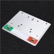 thumbnail image 4 of Marco De Soporte De Matrícula De Aluminio Cnc Apto Para Piaggio Vespa Sprint Gts Gtv Lx Guardurnaity VI002898-00, 4 of 7