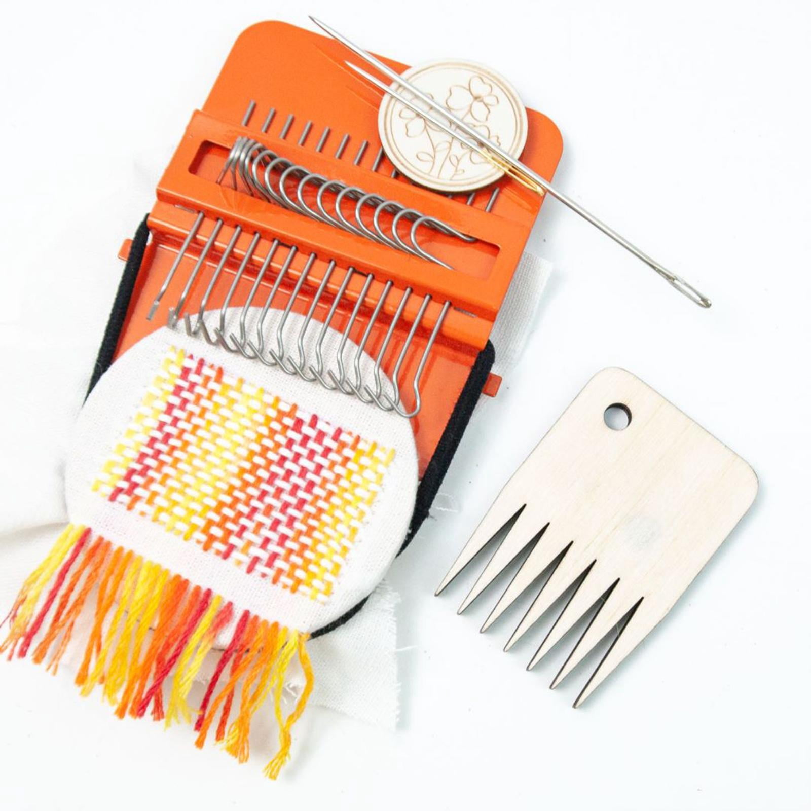 Speedweve Type Loom Repair Beginner Hole Repair Tool Set Knitted Crochet Hooks Weaving Mending Loom for DIY Gifts for Beginner