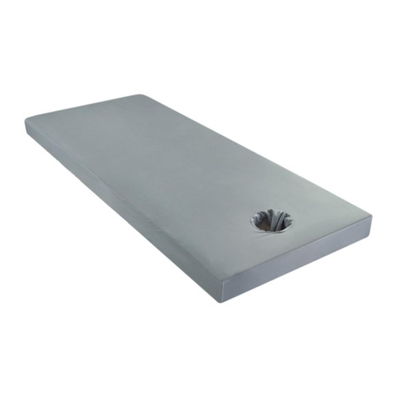 Tachiuwa Massage Table Sheet Beauty Bedsheet Easy to Install Lightweight All Round Wrap Anti Slip Polyester Reusable Fitted Bed Sheets gray 70x190cm