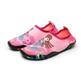thumbnail image 2 of Ymyiu Toddler Water Shoes Toddler Sandals Boys Girls Water Shoes Adjustable Kids Aqua Socks Barefoot Summer Shoes Quick Dry Breathable Lightweight for Swim Beach Pool Size 2(Hot Pink, Big Kids 2), 2 of 4