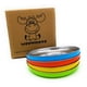 thumbnail image 1 of Platos de Acero Inoxidable WeeMoose Acero Inoxidable con Carcasa de Silicona para Bebés, 1 of 4