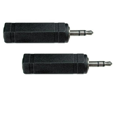 Hosa Technology 2x GMP-112 Analog Audio Adaptor 1/4 TRS to 3.5mm TRS - image 3