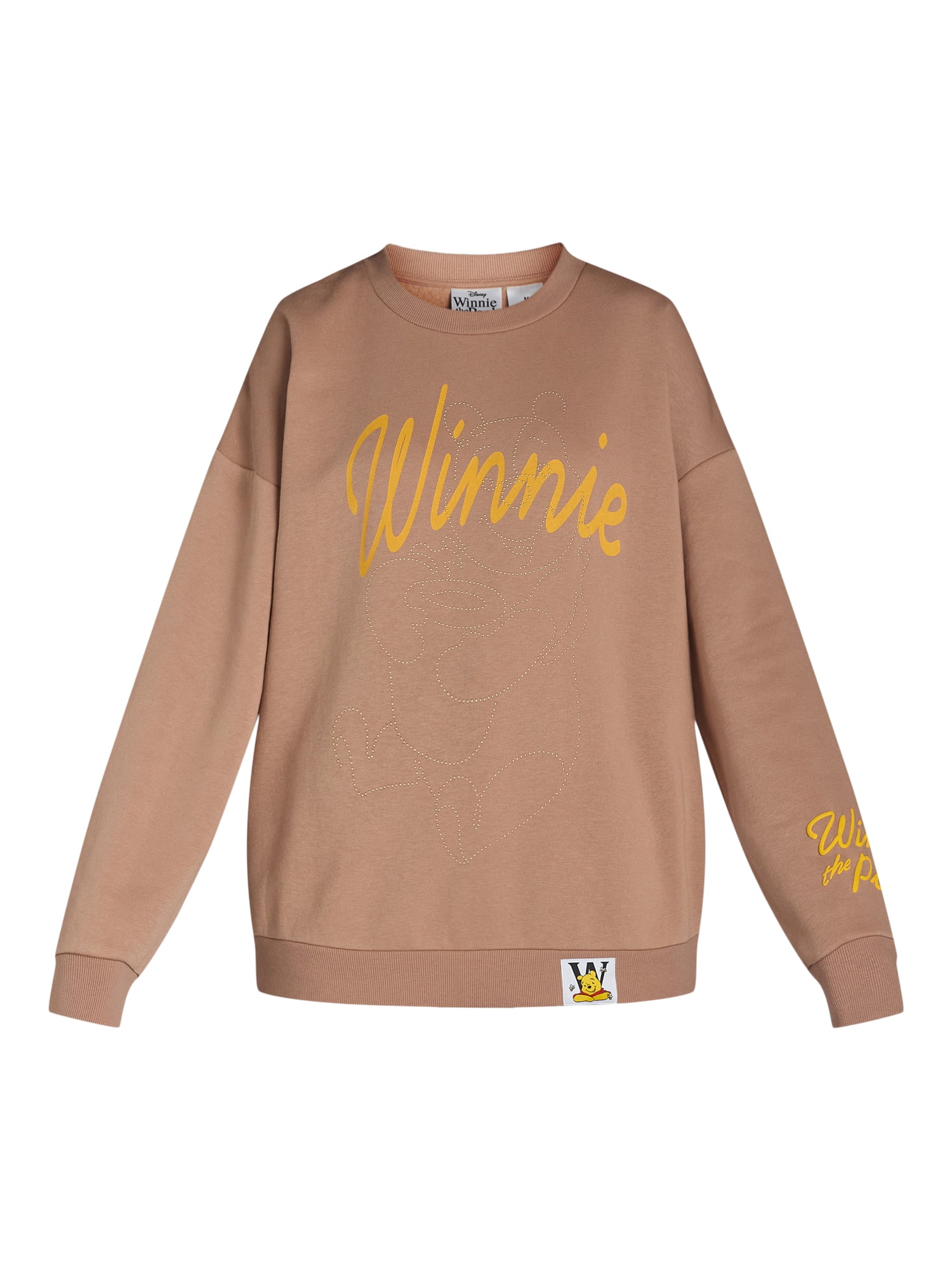 注目ショップ Winnie the Pooh women's Graphic Oversized Sweatshirt XS-2XL パンツ