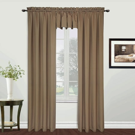 METRO 54" X 63" WINDOW CURTAIN PANEL TAUPE