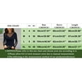 thumbnail image 3 of Women's T-Shirts Elegant Rhinestine Long Sleeve V Neck Blouse Casual Pullover Tunic Top for Fashion-Forward Ladies, 3 of 4