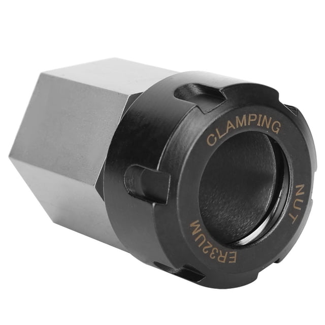 ER-32 Collet Chuck, Bloque Collet ER-32, Configuración RÁPIDA Laboratorio Silver Y Negro para la Industria CNC Mácina Mácina de Grabado CNC CNC