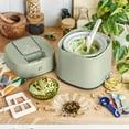 thumbnail image 2 of Beautiful 1.5 Qt Ice Cream Maker with Touch Activated Display, Sage Green by Drew Barrymore, 2 of 12