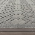 thumbnail image 3 of Paco Home Indoor & Outdoor Rug with Geometric Pattern in Grey - 3'11" x 5'3" (4'x5'), 3 of 5
