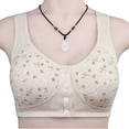 thumbnail image 1 of ICHUANYI Women's Bra Wire Free Underwear OnePiece Bra Everyday Underwear Bras, 1 of 4