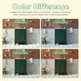 thumbnail image 2 of Harper & Bright Designs 24" Small Bathroom Vanity with Sink, Modern Bathroom Cabinet Freestanding with Drawers, Bathroom Storage Cabinet with Adjustable Shelffor Small Space, Green, 2 of 15