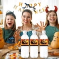 thumbnail image 5 of 24 etiquetas impermeables para botellas de agua para decoraciones de fiesta de Halloween, pegatinas de truco o trato, suministros para fiestas de Halloween, 5 of 5