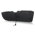 thumbnail image 1 of Car Windshield Sun Shade Umbrella 360° Rotation Foldable Front Windscreen Sun Shade Protector 57x31 Inch  Windshield Sunshade Umbrella Block Cover for Cars Trucks SUVs, 1 of 10