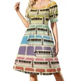 thumbnail image 2 of Retro WDW Monorail Sleeveless Dress prom dress 2024 dresses for women 2024 luxury designer party, 2 of 6