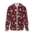 thumbnail image 2 of Lsque Ladybugs and Red Hearts UPF 50+ Lightweight Sun Protection Men's Women's Long Sleeve Shirt, Hoodie Performance -Large, 2 of 9
