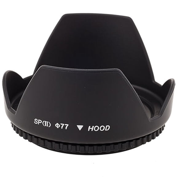 ProOptic 77mm Wide Angle Digital Lens Hood - Petal Shaped