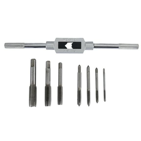 Tap Tool Set Thread Metric Machine Hand Screw Thread Plug Taps Set