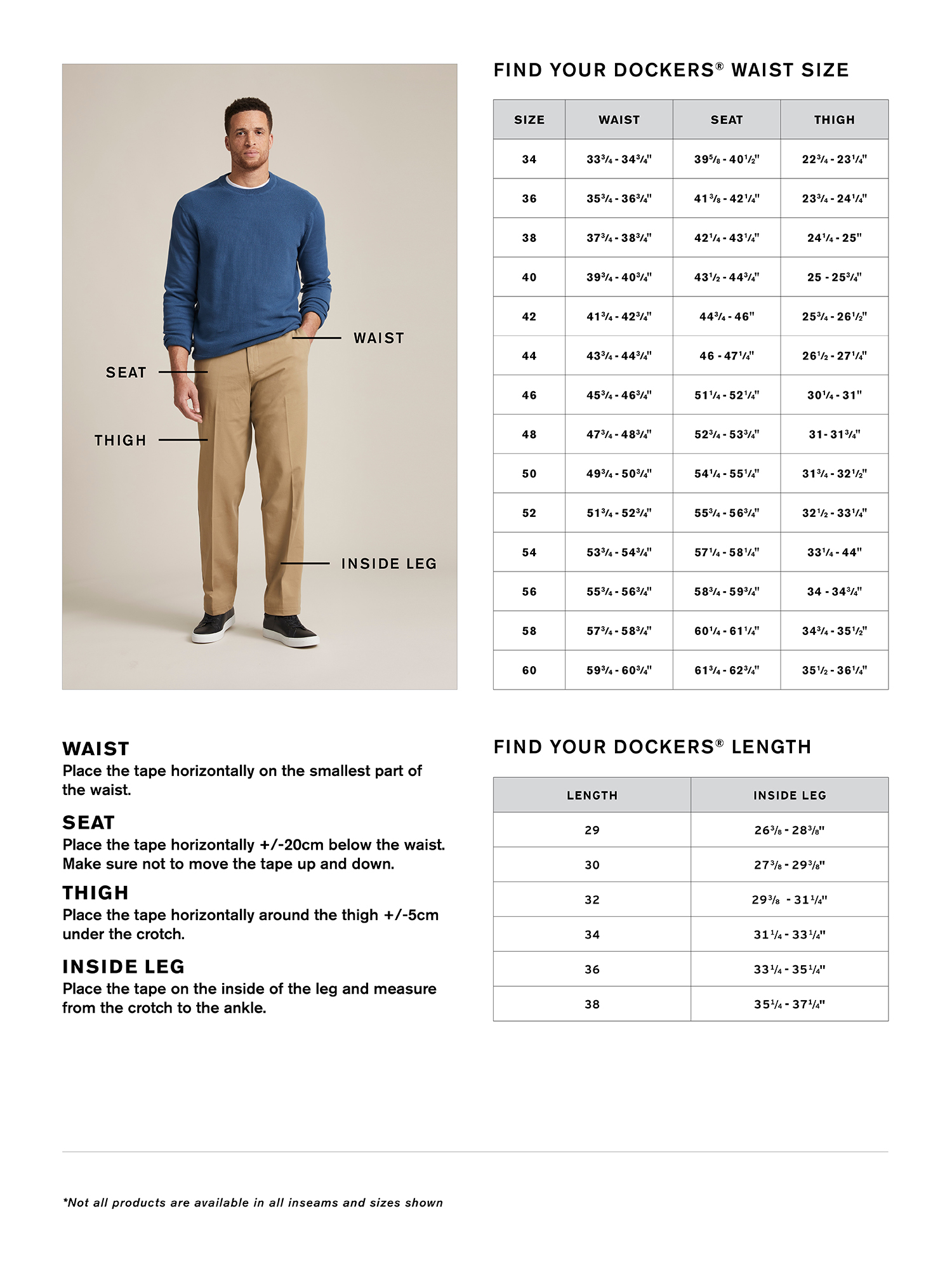 Dockers Men's Big & Tall Modern Tapered Fit Signature Khaki Lux Cotton ...