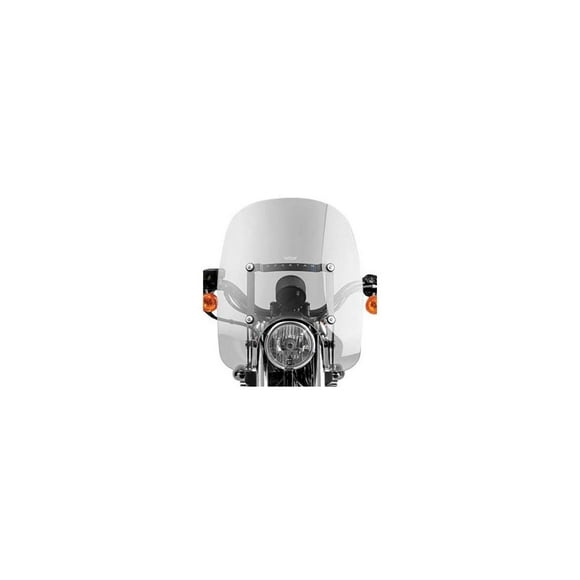 National Cycle Spartan Quick-Release Windshield (18-1/2") Compatible with 07-14 Harley FXDB3